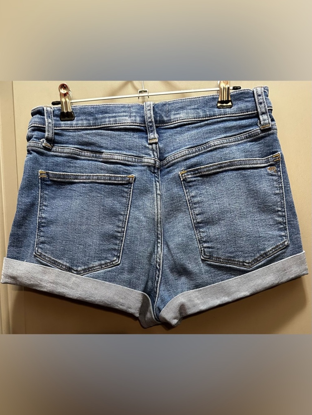 Madewell Size 26 High Rise Denim Shorts Pre-owned - Picture 2 of 10
